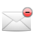 mail,delete,del,remove,envelop,message,email,letter icon