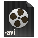file,avi,video,paper,document icon