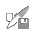 airbrush,diskette icon