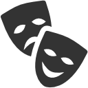 theatre,mask icon