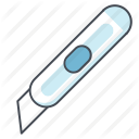 art, blade, cut, cutter, stationary, tool, trim icon