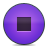 button, stop, violet icon