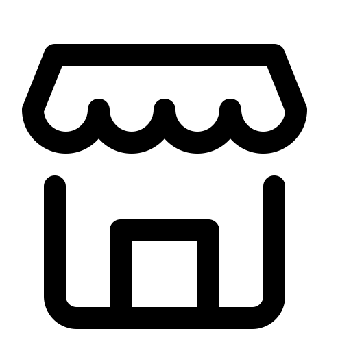 Shop svg vector icon
