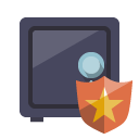safety,box,shield icon
