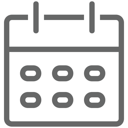 Calendar svg vector icon