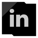 company, linkedin, logo, media, social svg vector icon