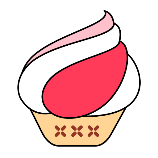 Cup Icecream svg vector icon