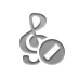 notation,composer,cancel icon