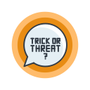 halloween, holiday, or, scary, spooky, treat, trick svg vector icon