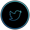 app, bird, media, network, share, social, twitter svg vector icon