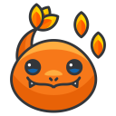 charmander, game, go, play, pokemon svg vector icon