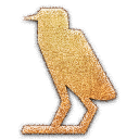 quail,embossed icon