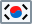 flag, korea, south icon