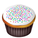 cake, food, white icon