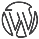 media, social media, wordpress svg vector icon