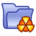clipper,burn,folder icon