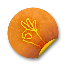 orange,grunge,sticker,badge icon