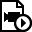 document,video,run,file,paper icon