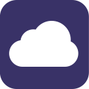 cloud, cloudy, night, weather svg vector icon