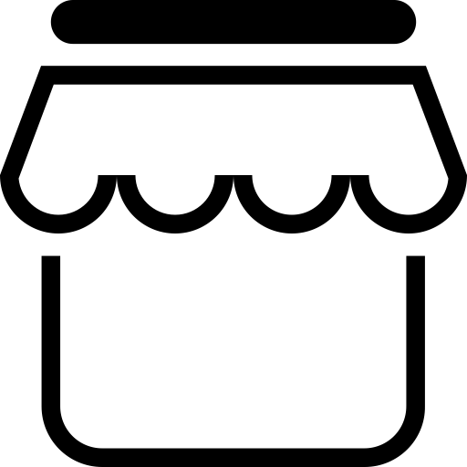 Shop svg vector icon