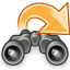 gnome,edit,find,replace,write,writing,seek,search icon