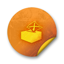 orange,grunge,sticker,badge icon