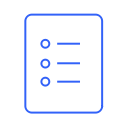 bullets, content, form, guide, list, menu, plan, to do svg vector icon