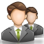 business, buyers, clients, users icon