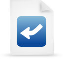 blue, document, file, paper icon