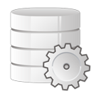 database, settings icon