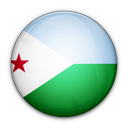 djibouti, flag, of icon