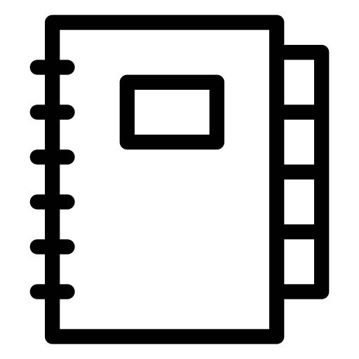 Book svg vector icon