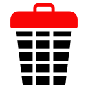 delete, denied, remove, spam svg vector icon