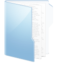 document,blue,file,paper icon
