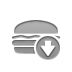 hamburger,down icon