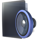 folder,sound,voice icon