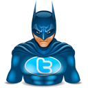 batman, super hero, twitter, wonder woman icon