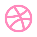 community, dribbble svg vector icon
