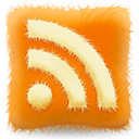 furry,cushion,rss,subscribe,feed icon