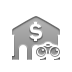 bank,binoculars icon