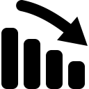 chart, line svg vector icon
