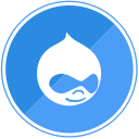 cms, drupal, internet, template svg vector icon