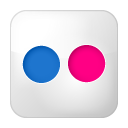 box, flickr, social icon