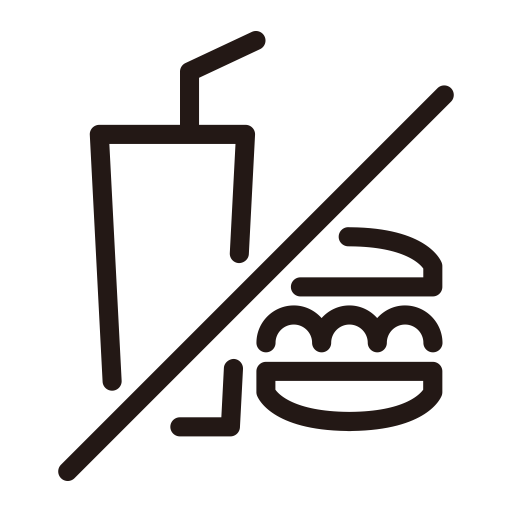 Prohibit,diet svg vector icon
