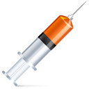 antivirus, injection, medical icon