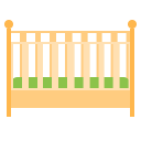 baby, care, childbed, furniture, house svg vector icon