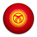 flag, kyrgyzstan, of icon