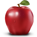 apple, fruit icon