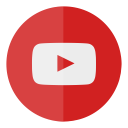 circle, media, social, tube, you, youtube svg vector icon