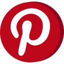 media, multimedia, navigation, pin, pinterest, social svg vector icon